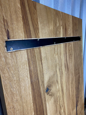 Serie "UNA" | Massivholztisch - nur Tischplatte ohne Gestell - Eiche - versch. Größen | Länge: 160 - 300 cm | Breite: 90 -100 cm - massivholztisch-manufaktur.de